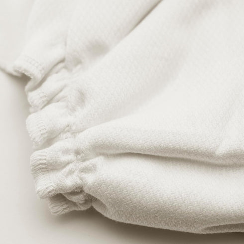 Cozy 100% (730 lbs) Cubs Birdseye Fitted Cloth Diaper Cotton, Snaps, Soft Elastics, Two Sizes
