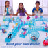 (Narwhal + Orca) Fish 2-Pack B - Small Stuffed Animals with Motor Inside for Ocean Party Favors