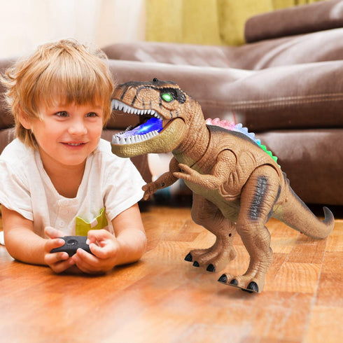 Remote Control T-Rex Dinosaur Toy for Kids