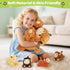 0 1 2 3 4 5 6 7 8+ Mommy 4 Set, KMUYSL Highland Cow Stuffed Animal for Girls Ages Years Old, Cow Animals Plush Toys
