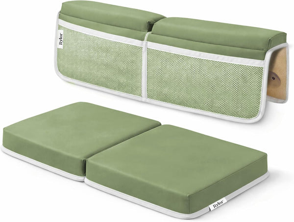 Rylor Premium Baby Bath Kneeler Mat & Elbow Rest Pad Set Comfortable Bath
