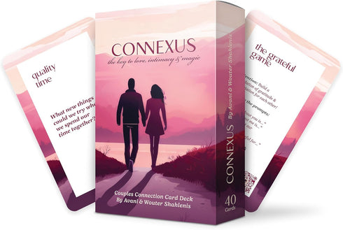 Connexus Couples Card Deck 40 Conversation Starters + Live Challenge Relationship Game for