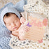 Josojoou Welcome Baby Sign, Hello World Newborn Sign, Pink Baby Name Announcement Mark, Butterfly Chrysanthemum Birth