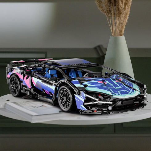 Sets 1:14 8-12 12-16,8 9 10 11 12 13 14 14+(1314 Chodia Sport Race Car Building Block for Adults Boys,Racing Supercar