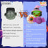 24PCS (24 Squishies+24 TOANWOD Halloween Party Favors Squishy Toys : Goodie Bag Stuffers Fidgets Toys Bulk Cheap