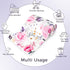 30'' x 40'' Baby Blankets, Super Soft Floral Minky Toddler Newborn Blanket for Boys Girls, Double Layer, Crib Receiving