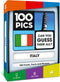 100 PICS Italy Quiz Game - Educational Travel Trivia Flash Card Puzzle Games for Smart Kids, POP08007