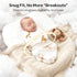 Momcozy 0-3 2-Pack, Swaddles for Newborns, Quiet Fastener Swaddle Suitable for Infant Months, New-Parent-Friendly Sleep