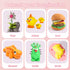 Sets 3-5, 5 3D DOLIVE Rabbit Playdough for Kids Ages Animal Toys with Adventure Map, Toddler Easter Basket Stuffers