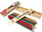Classic Wooden Thin Pick Up Stick Game, 41 Pieces, Fun Family Game Gift Idea, 9.8 Inch Long