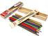 Classic Wooden Thin Pick Up Stick Game, 41 Pieces, Fun Family Game Gift Idea, 9.8 Inch Long