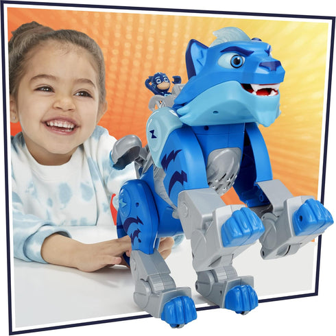 PJ Masks Animal Power Charge and Roar Power Cat, Interactive Preschool Toys with 20+ Lights and Sounds