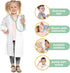 8 Playset 3 4 5 6 Phobby Kids Doctor Kit, Pieces Toddlers Doctor with Medical Storage Bag & Real Stethoscope, Pretend