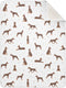 KICPOAY Doberman Pinscher Dogs Baby Swaddle Blanket for Boys and Girls, Muslin Baby