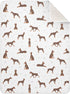 KICPOAY Doberman Pinscher Dogs Baby Swaddle Blanket for Boys and Girls, Muslin Baby
