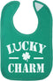 Aiden's Corner Baby Infant Handmade Holiday 1st St Patricks Day Bibs, Boy Girl Green