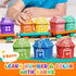 1-2-3, Set 2-4 1 2 3 Counting 1 2 3 Toddler Boy Girl Toys Train for Toddlers with Music & Light, Toys for Year Old Boy