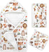 Guawubiang 1PCS Wildlife Theme Baby Bath Towels, Hooded Baby Towel for Newborns, Toddler