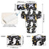 Kigai Halloween Boo Portable Changing Pad Travel Waterproof Foldable Baby Changing Pad Baby Diaper Mat for Newborn