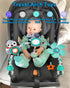 BATOHO 0 6 Baby Stroller Arch Mobile, Adjustable Musical Arch Toys Mobile for Crib with Universal Clamps, Versatile