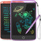 2 Pack LCD Writing Tablet, Colorful Screen Doodle Board 8.5 Inch for Kids, Learning Toys Birthday Gifts for 3-6 Year