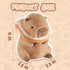 11 inch CHDBLOCK Toast Capybara Plush, Cute Capybara Plush, Toast Removable Capybara Stuffed Animal Bread Capybara