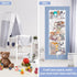 Hanging Stuffed Animal Storage, Over Door Large Plush Toy Organizer with Metal Hook, Baby Accessory Holder for Nursery