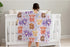 SqtmuHLuo 60x80inch Highland Cow Baby Blanket for Boys Girls Gender Cute Western Farm Animals Highland Cow Floral Boho