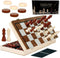 Chess Board Sets, 15 Inch Magnetic Chess Set for Adults & Kids,
