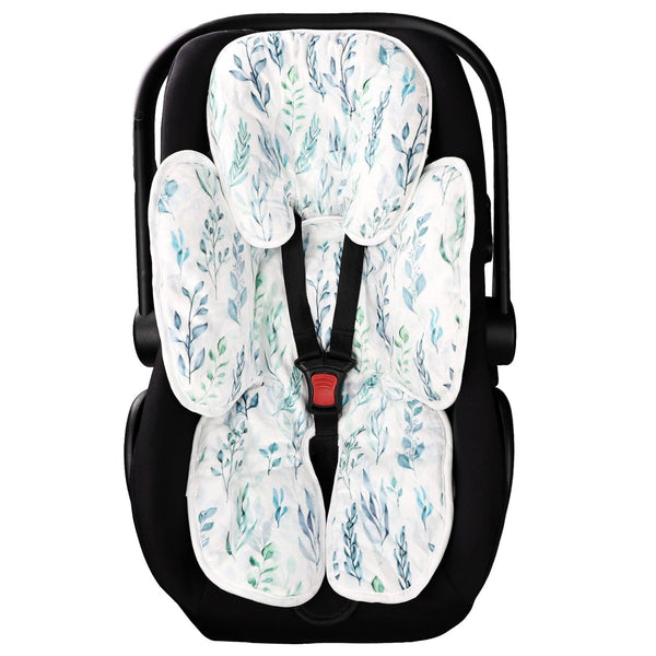 DILIMI Infant Car Seat Insert, 2-in-1 Carseat Head Support for Newborn, Soft