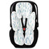 DILIMI Infant Car Seat Insert, 2-in-1 Carseat Head Support for Newborn, Soft