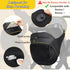 iNelihoo Backpack Clip-On Storage Bag Compatible with Doona Stroller & Carseat, Large Capacity Storage Space Diaper Bag