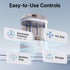 2 Bear Bottle Sterilizer and Dryer, Layers Large Electric Steam Baby Bottle Sterilizer, Fast Bottle Sanitizer and Dryer