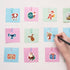 2023 Christmas Stickers, 100Pcs Vinyl Waterproof Holiday Party Stickers for Computer, Luggage, Stationery, Greeting