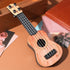 Toddmomy Kids Ukulele Toys - Plastic Ukulele Guitar Musical Instrument for Beginners, Light Brown