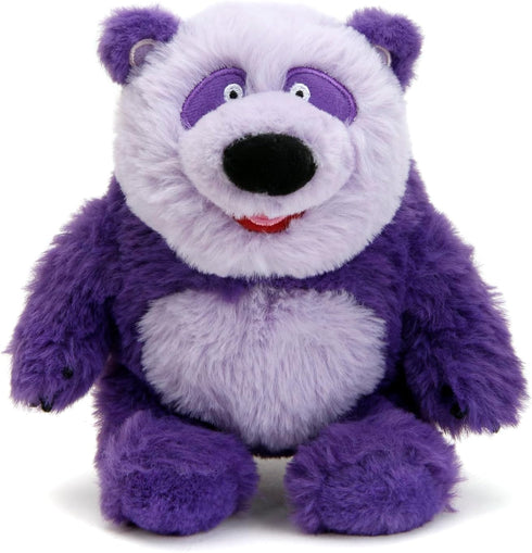 Donkey Hodie 8" Twin Pack Plush Doll, Purple Panda & Duck Duck Toys for Kids