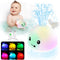 ?2024 Upgraded?Rechargeable Whale Bath Toy Sprinkler, Light Up Bath Toys for Toddlers 1-3, Baby Shower Gifts