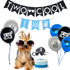 Two Cool Birthday Party Decorations - I AM TWO Banner, Balloons, Cake Topper for Little Man's 2nd Birthday