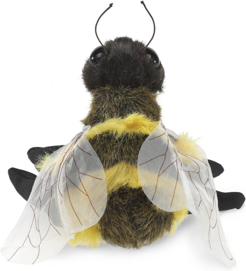 Folkmanis Honey Bee Hand Puppet, Yellow and Black (3028)