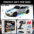 1:24 4WD 15KM/H RC Drift Car Remote Control Car High Speed Racing Sport Car with LED Lights RC Cars Toy for Kids Boys
