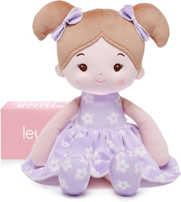 LeyaDoll Soft Baby Doll Toys (12''), My First Baby Rag Doll for