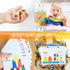 Bmag Counting Bears with Matching Sorting Cups, Pre-School Math Learning Games with Dices, STEM Educational Toy