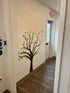 Amaonm Removable Cartoon Giant Brown Tree Wall Decals - DIY Leaves Wall Sticker for Nursery, Kids Room, Bedroom, Living
