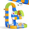 Fortand Electric Train Set Flexible Racetrack for Kids 3-8, 124PCS(36Track +1 Train)