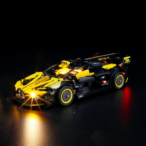 BRIKSMAX Led Lighting Kit for LEGO-42151 Bugatti Bolide, Compatible with Lego Technic Building Blocks Model
