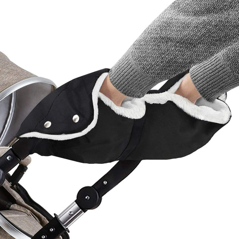 Stroller Hand Muffs, Thick Warm Gloves for Waterproof Anti-Freeze Pushchair Hand Warmer