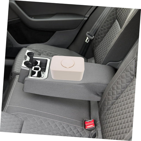 VOSAREA Wet Tissue Box Cover Sealed Silicone Wipe Holder for Home Car Retro Tissue Container Stylish Functional