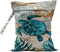 HZMLYDJ Turtle Wet Bags 12x10 Inch, Sea Weed Waterproof Travel Laundry Bags, Shell