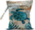 HZMLYDJ Turtle Wet Bags 12x10 Inch, Sea Weed Waterproof Travel Laundry Bags, Shell