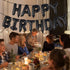 Happy Birthday Balloon Banner Party Kit, 16 Inch 3D Aluminum Foil Inflatable Letter Balloons for Birthday Decorations
